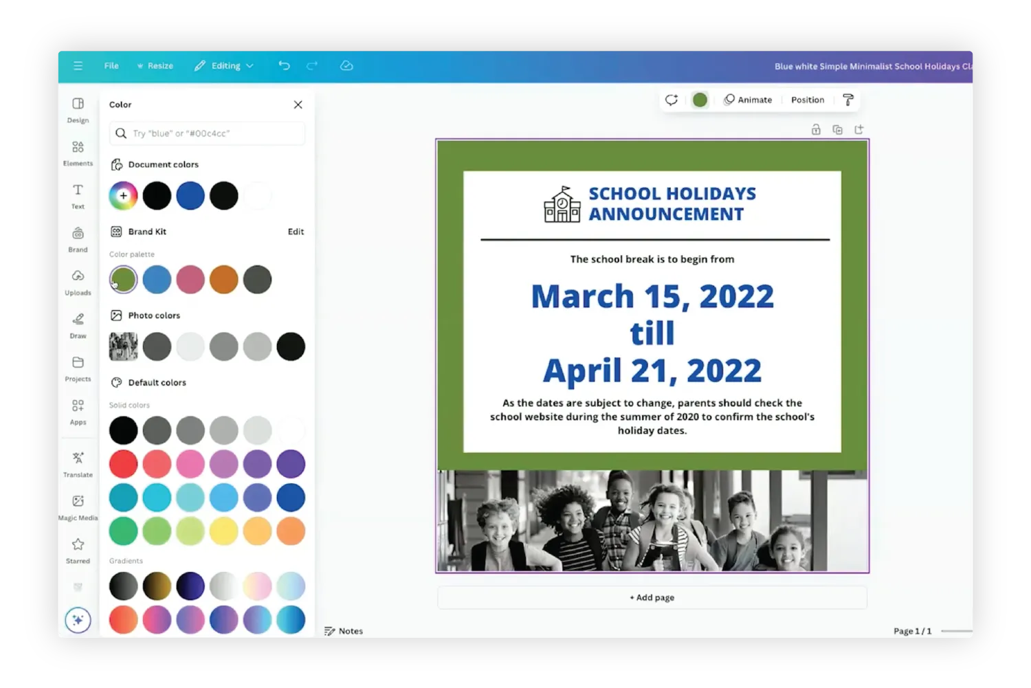 ParentSquare and Canva: Empower Creative School Communications