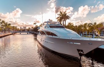 Parked Boat — Plymouth, MN — Sheen Auto Spa LLC Parked Boat — Plymouth, MN — Sheen Auto Spa LLC