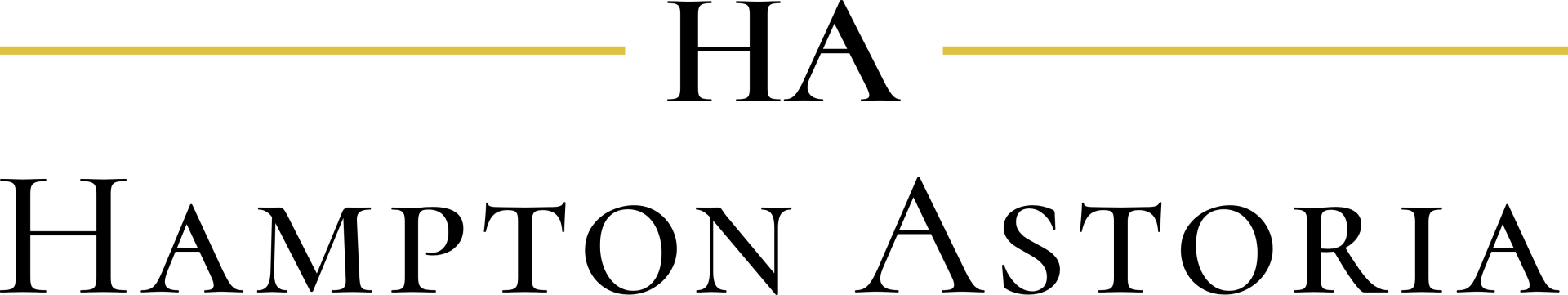 Hampton Astoria Logo