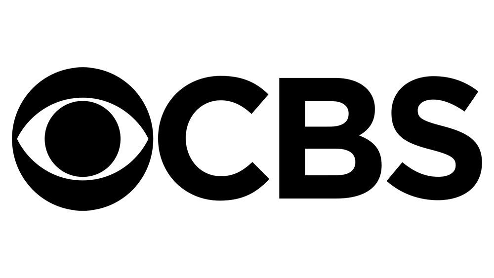 CBS logo in black on a white background