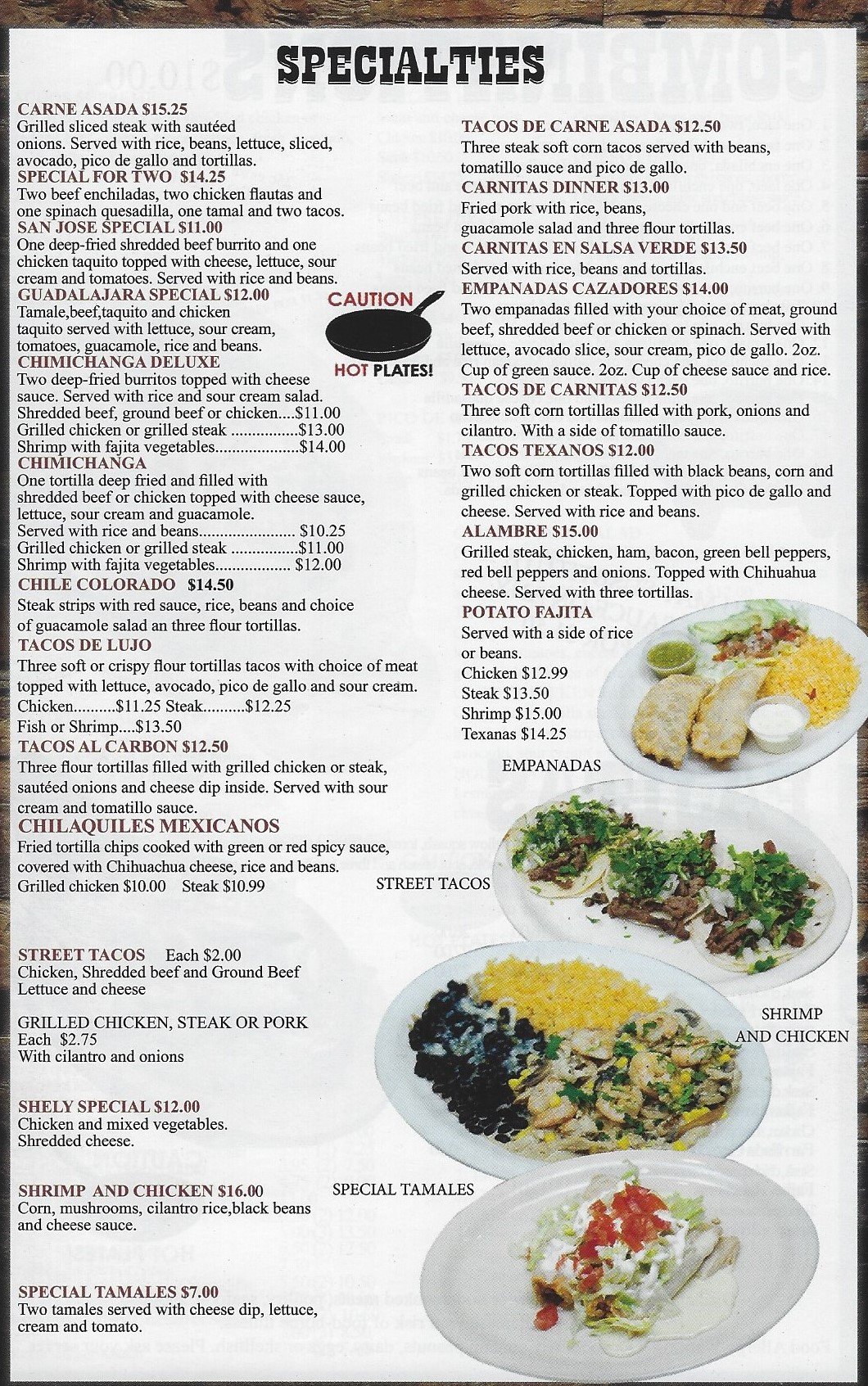 Cazadores Mexican Grill Authentic Mexican Food in Arlington, TN