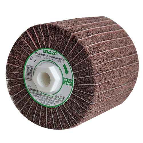 AUSTROMEX RODILLO DE FIBRA 4 1/4 X 4 X 5/8-11 GRUESO
