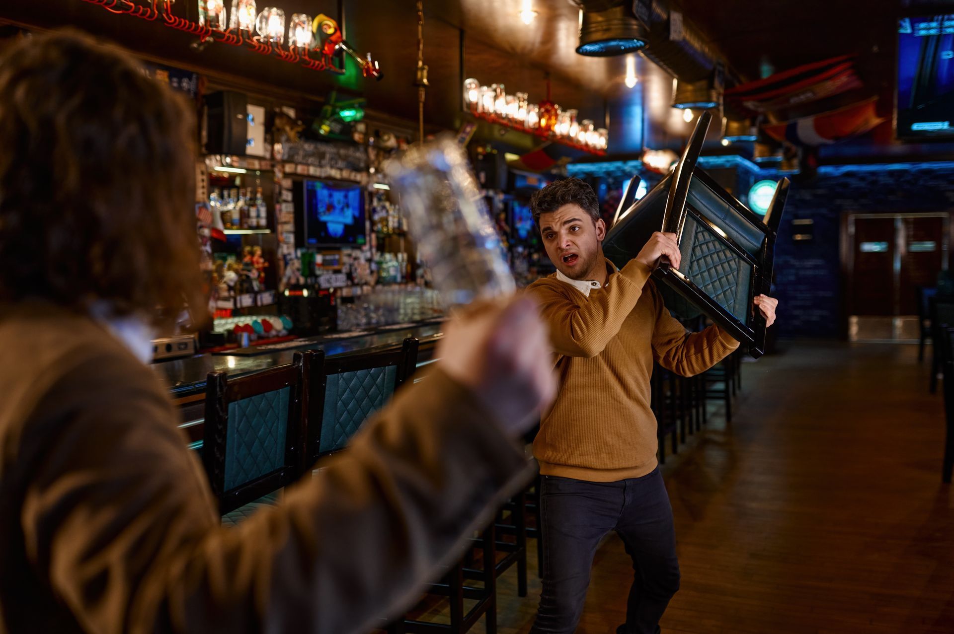 assault charges after bar fight