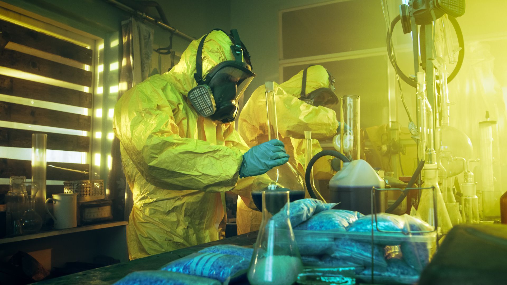 drug manufacturing in home lab