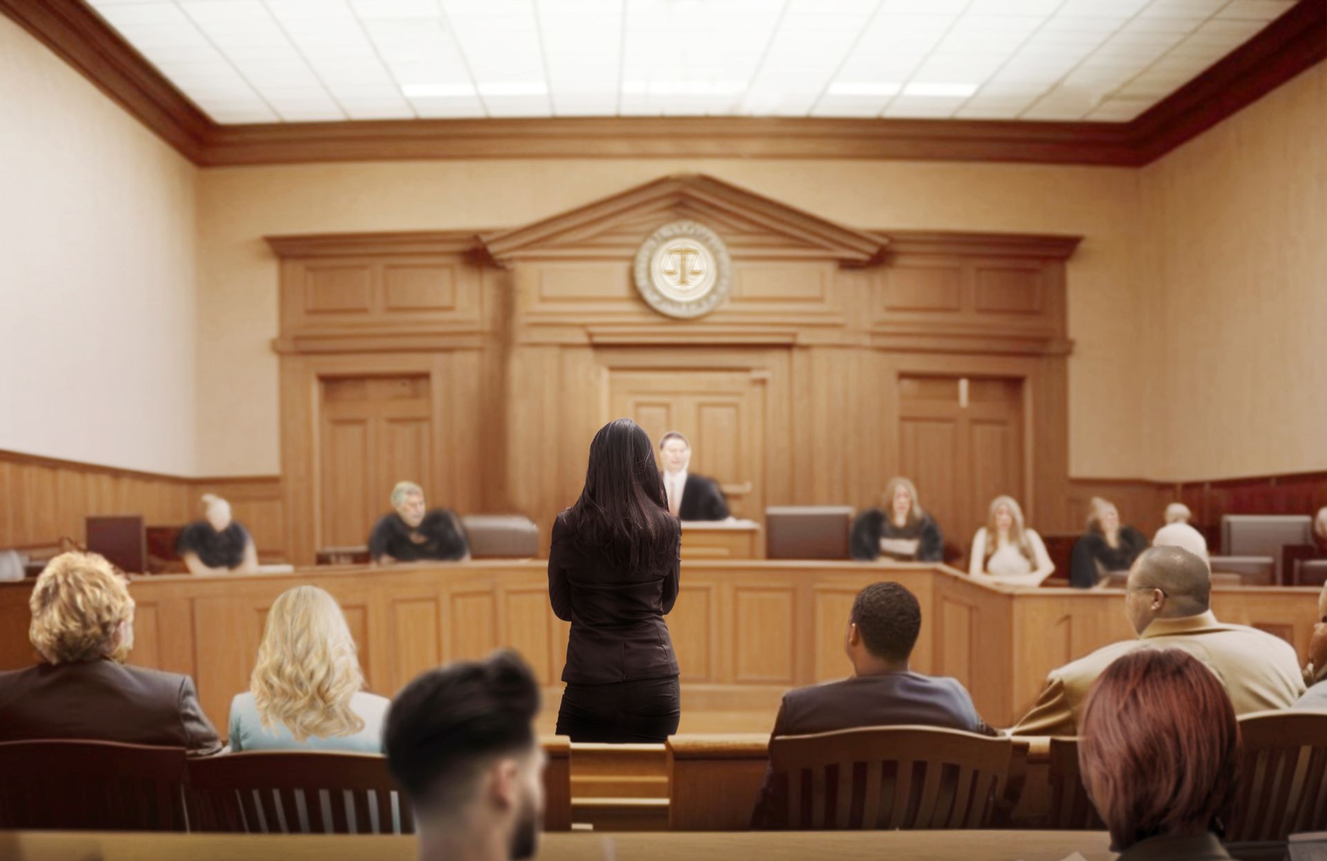 court room in Arizona