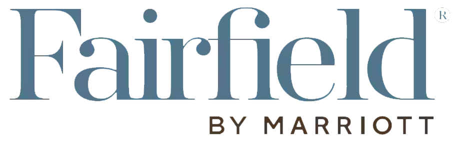 The logo for Fairfield by Marriott, featuring the blue word