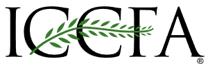 ICCFFA logo with a green vine.