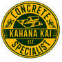 Kahana Kai Concrete Logo