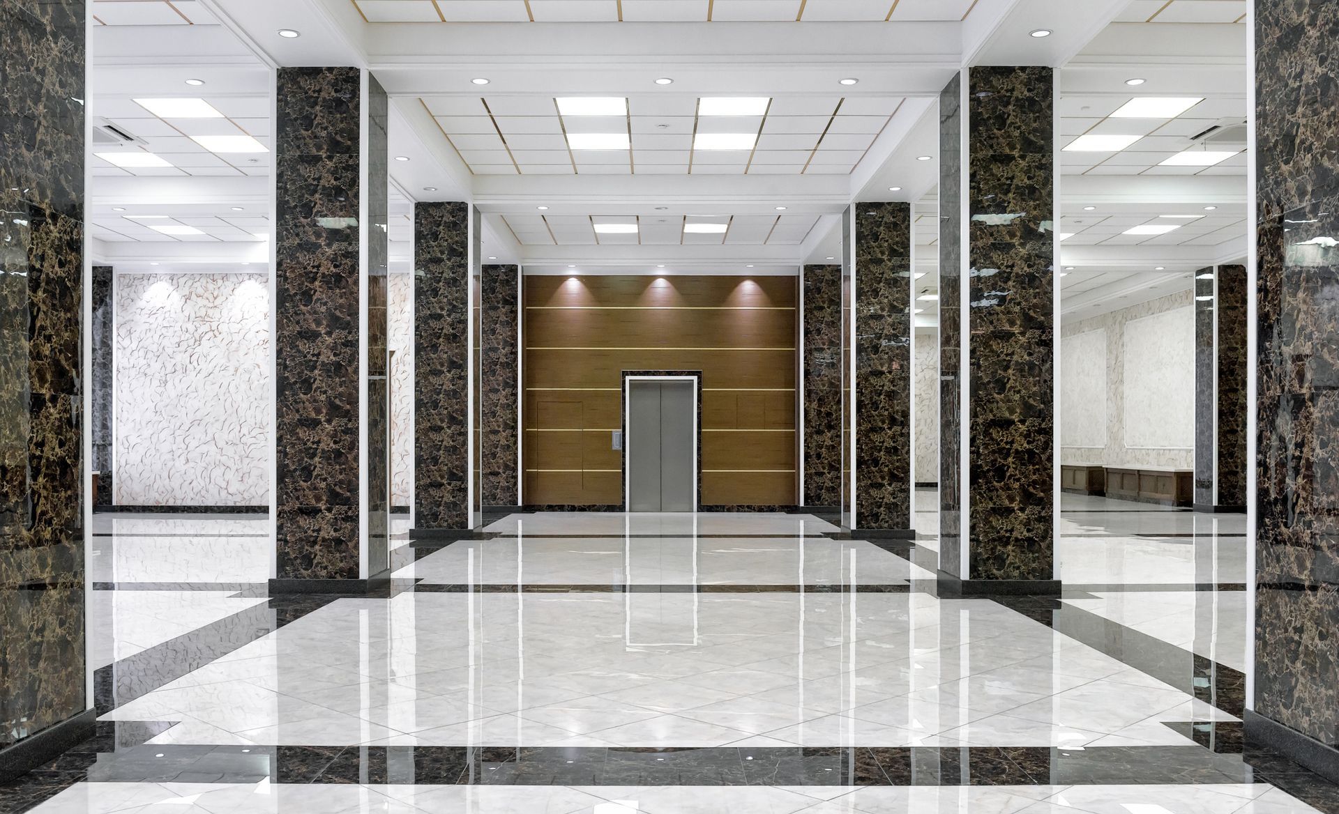 Marble Interior Of A Luxury Lobby — Destin, FL — Destin Premier Carpet Cleaning Marble Interior Of A Luxury Lobby — Destin, FL — Destin Premier Carpet Cleaning