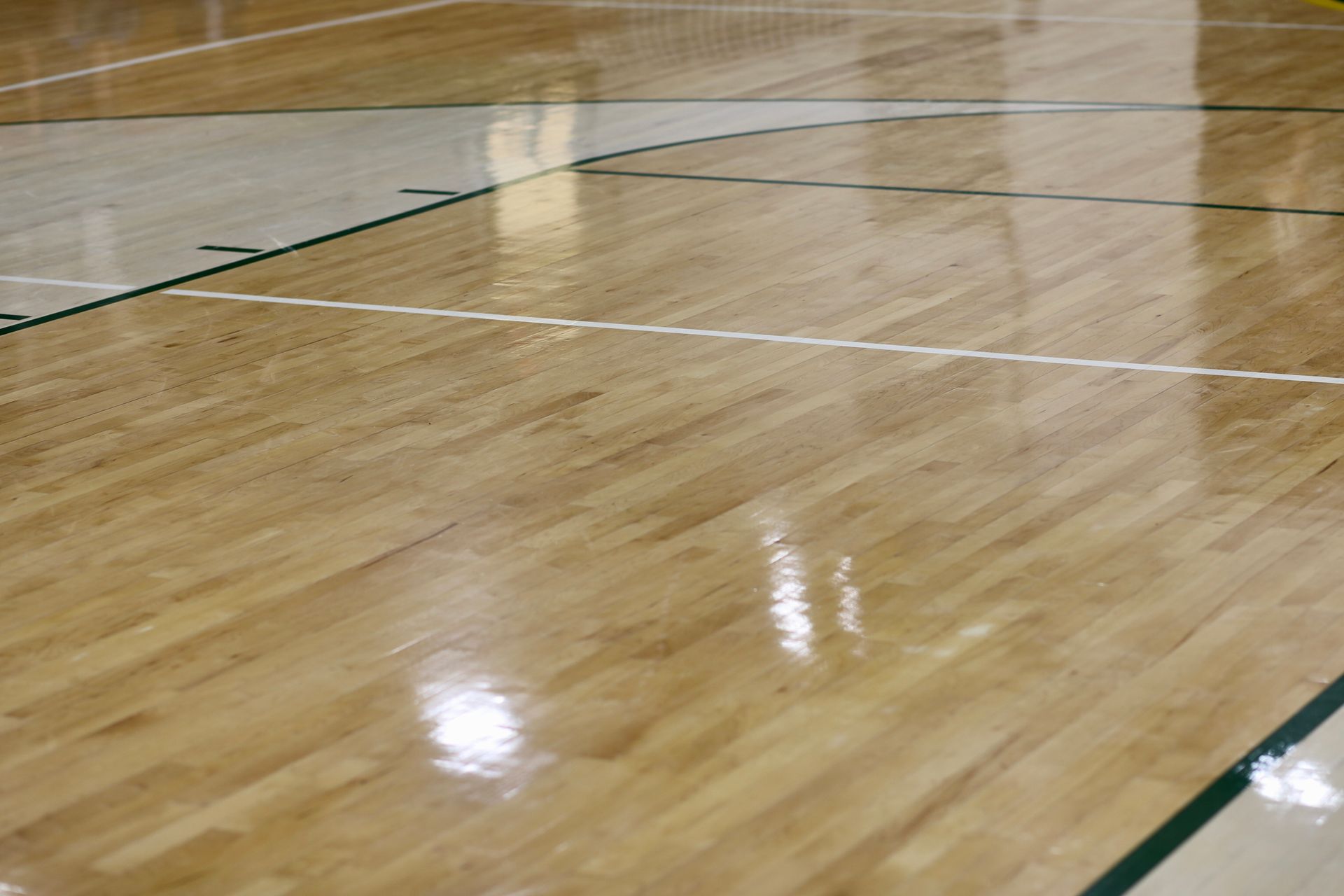 Simplistic High Angle View Of A Basketball Court — Destin, FL — Destin Premier Carpet Cleaning