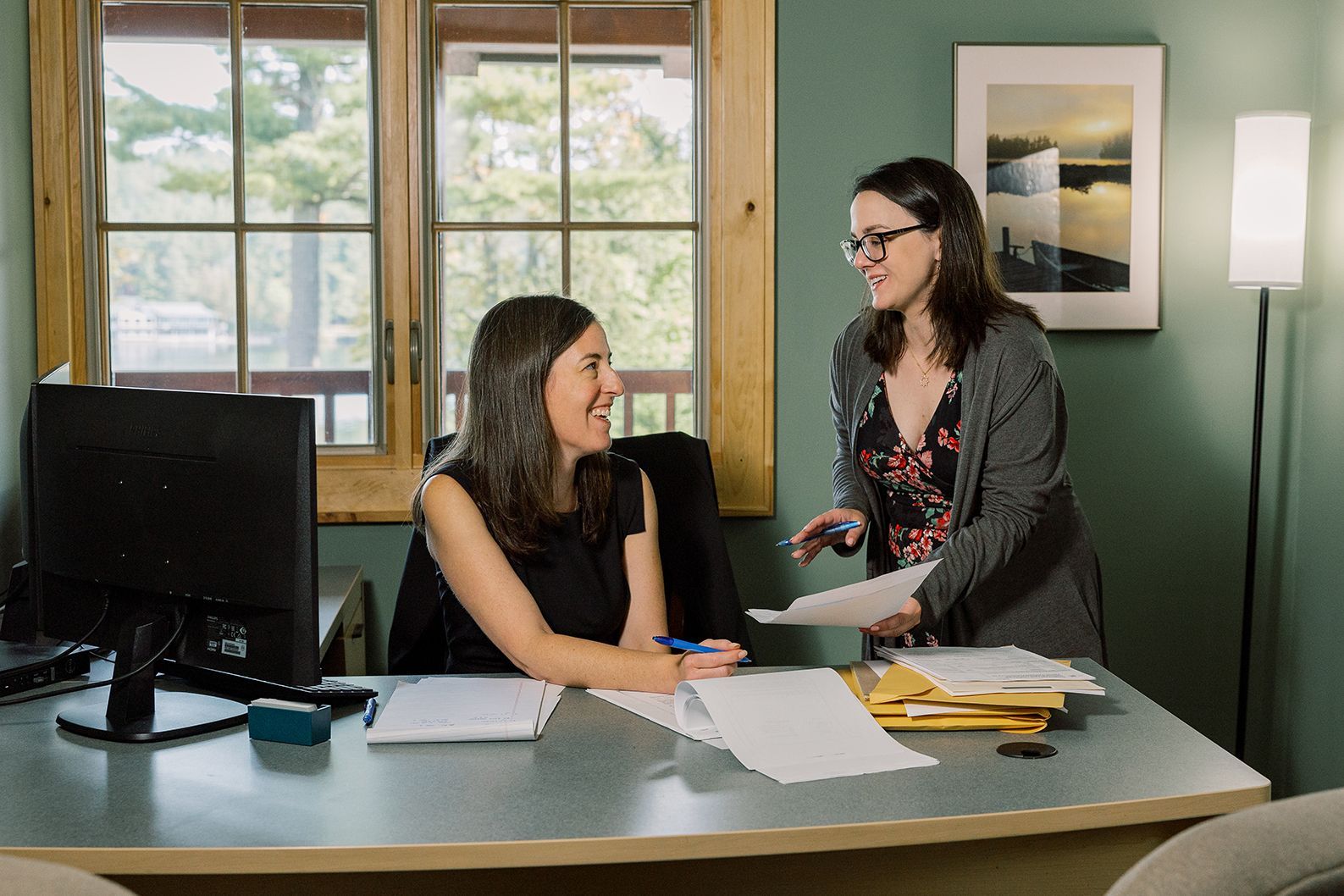 Attorney Molly Hann of Flink Maswick Law at the Tupper Lake NY Office