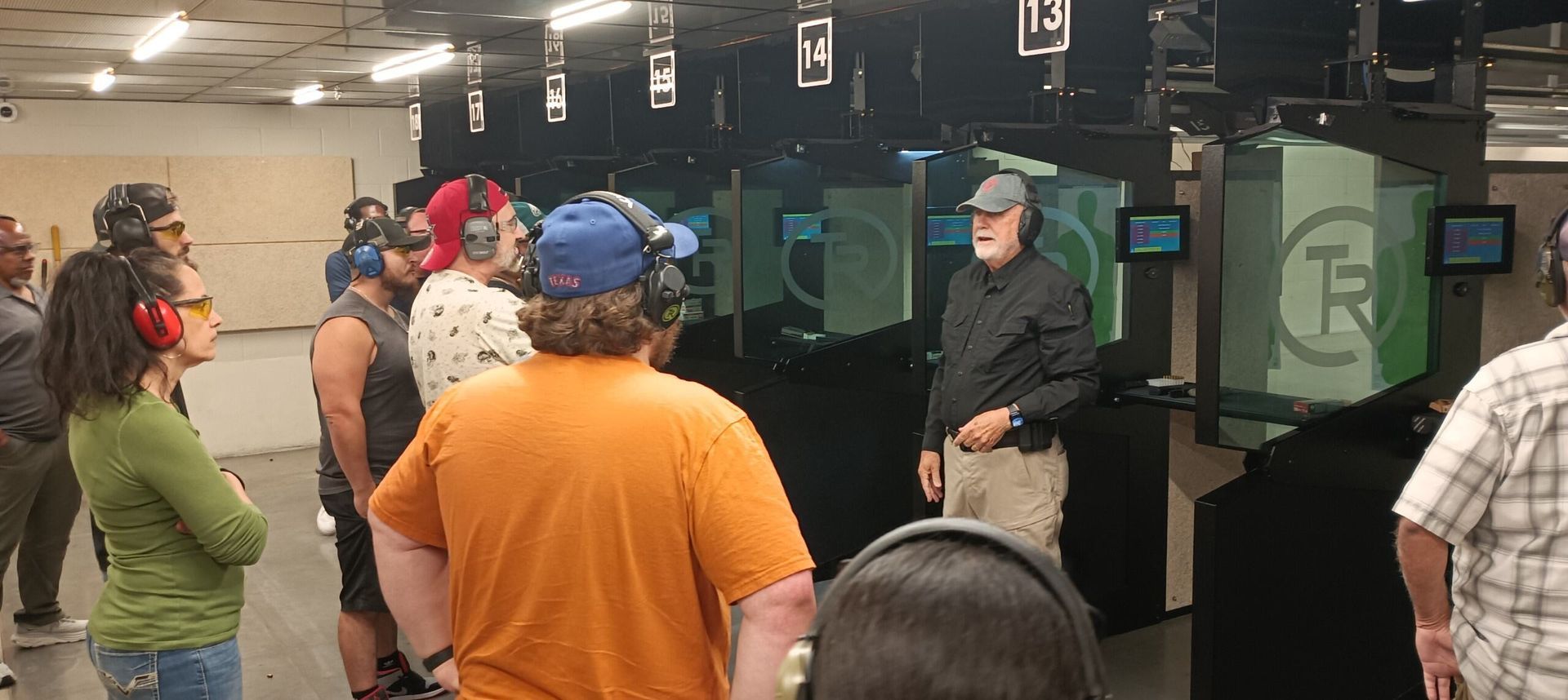 the gun range
