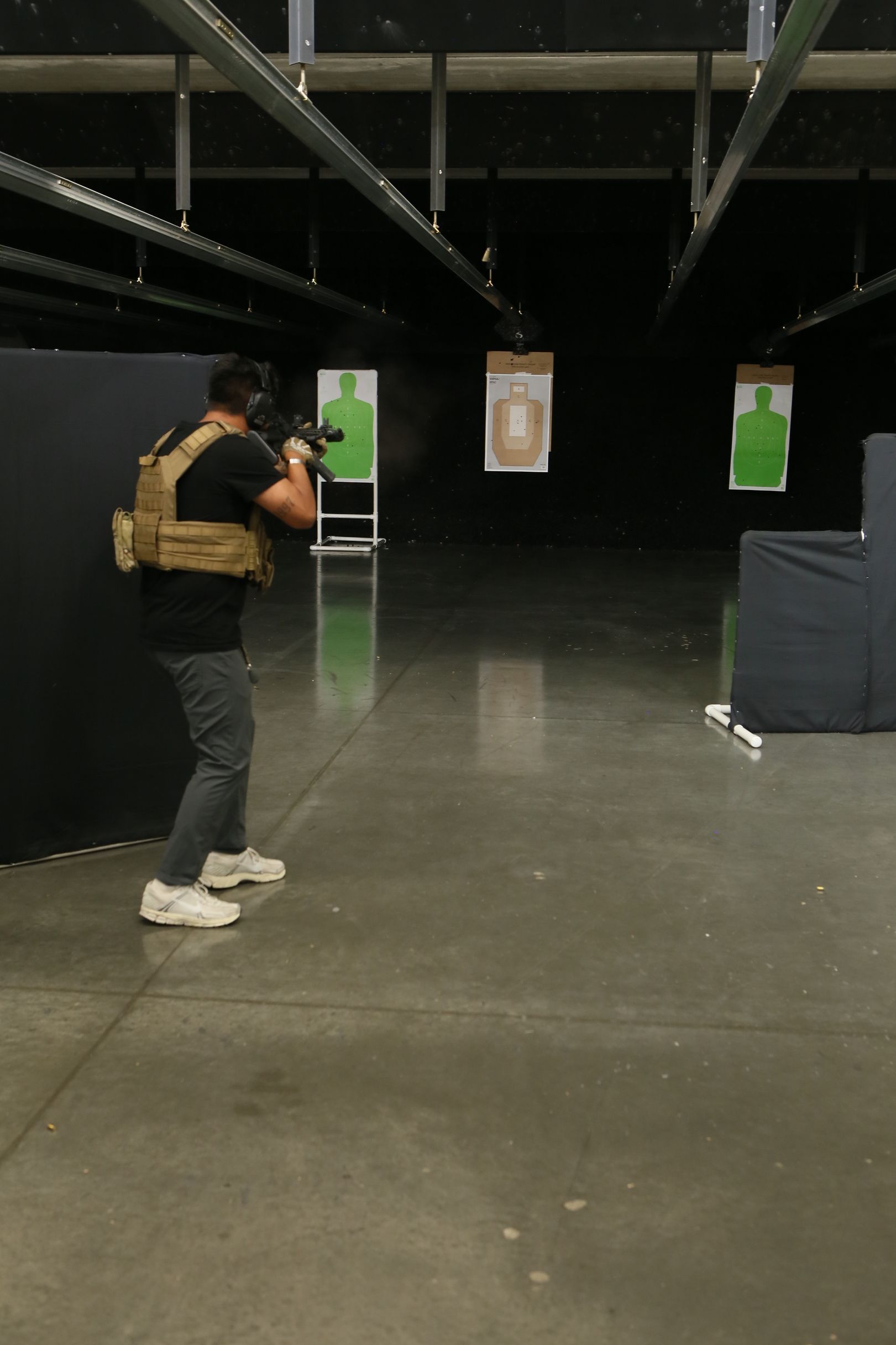 virtual reality gun range