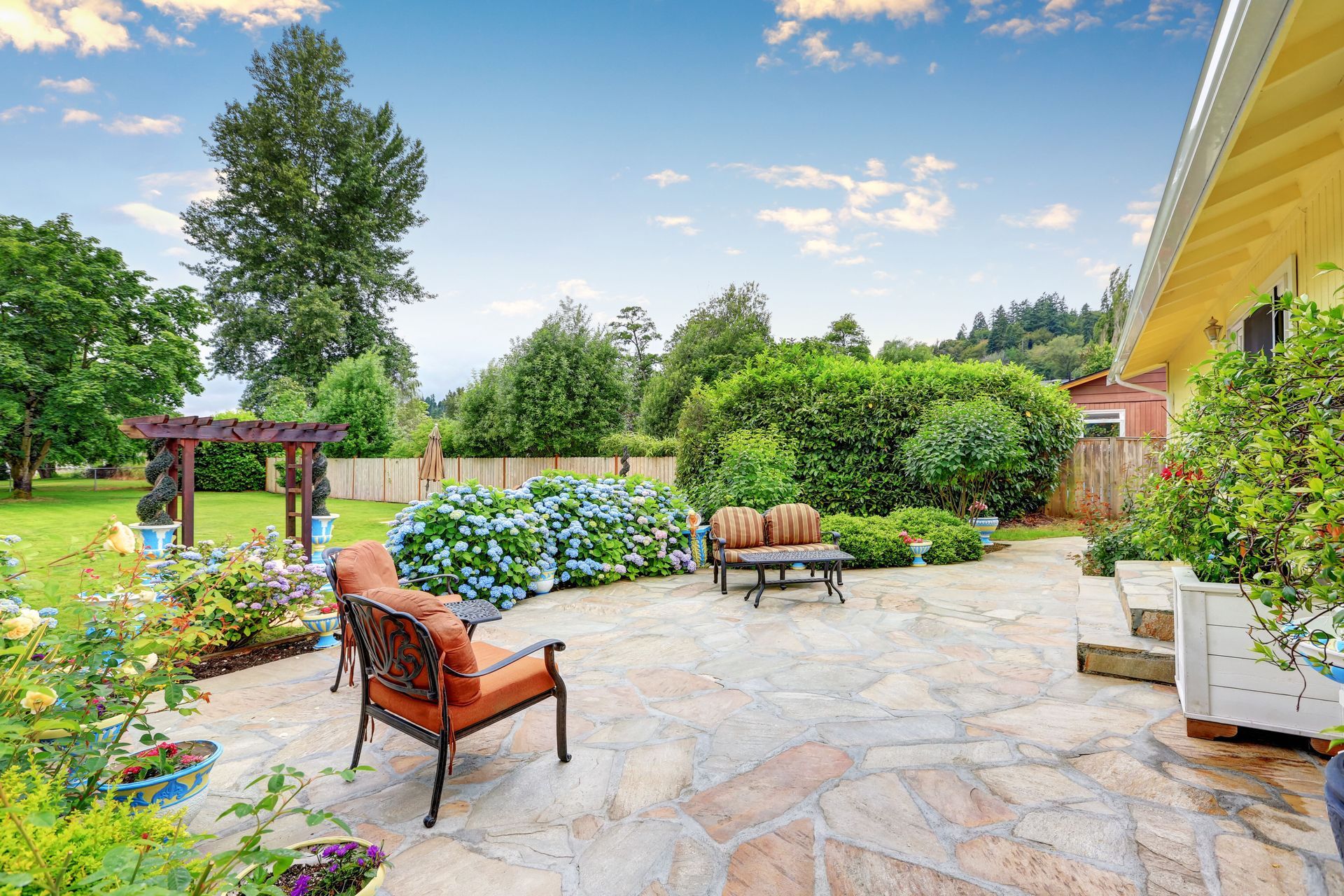 Home Backyard Landscape