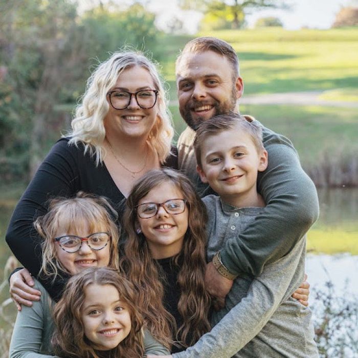 DUSTIN SCHLEGEL and family