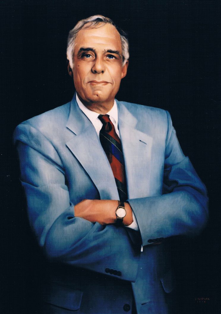 Judge Robert Duncan - Ann Filipiak Oil Portrait