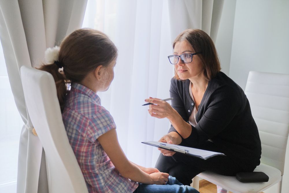 Child in Therapy Session With Therapist — Bright Day Psychology in Pialba, QLD