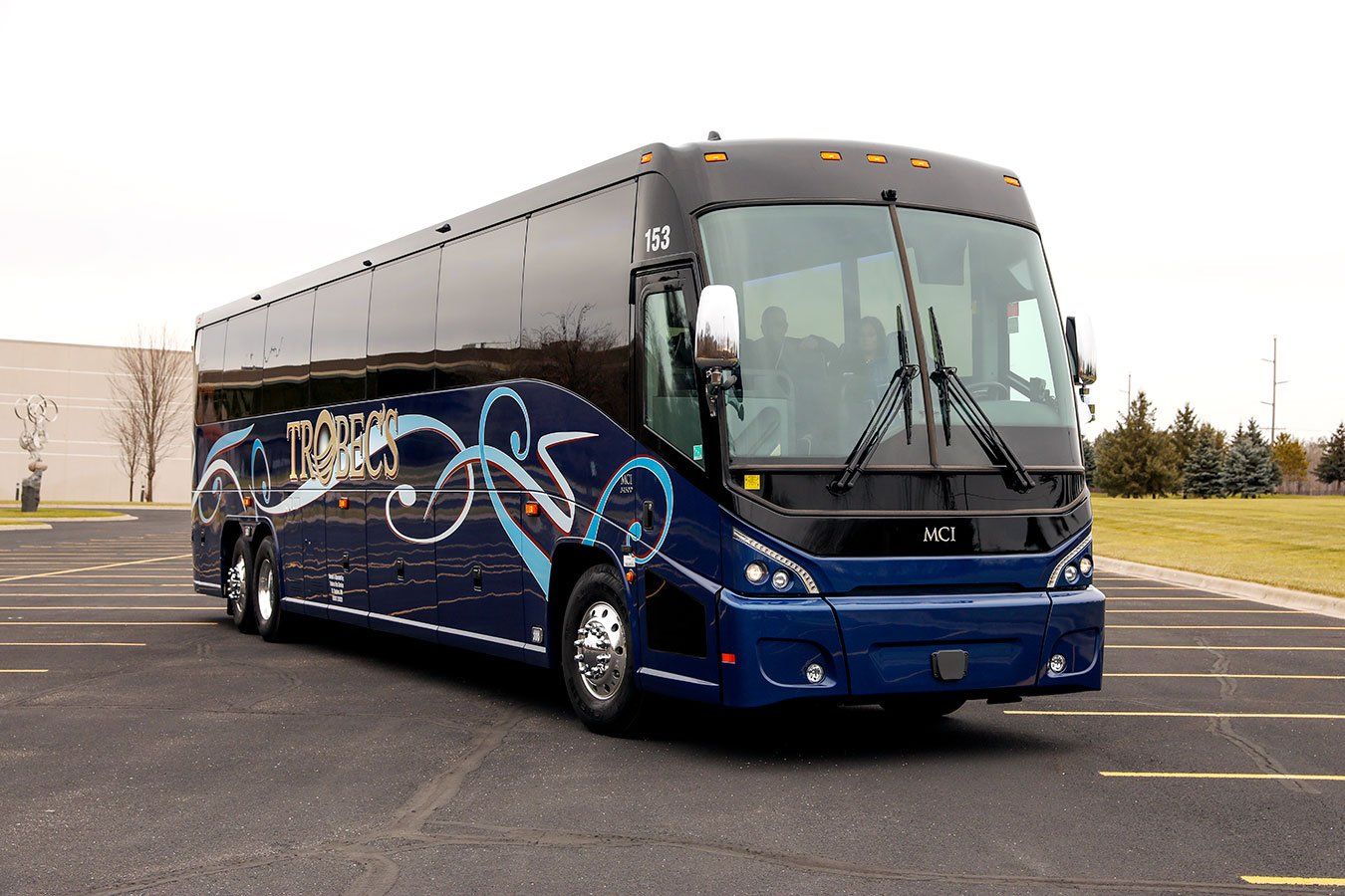 Trobec’s Bus Service Inc. offers deluxe motor coach transportation services in Minneapolis-St. Paul
