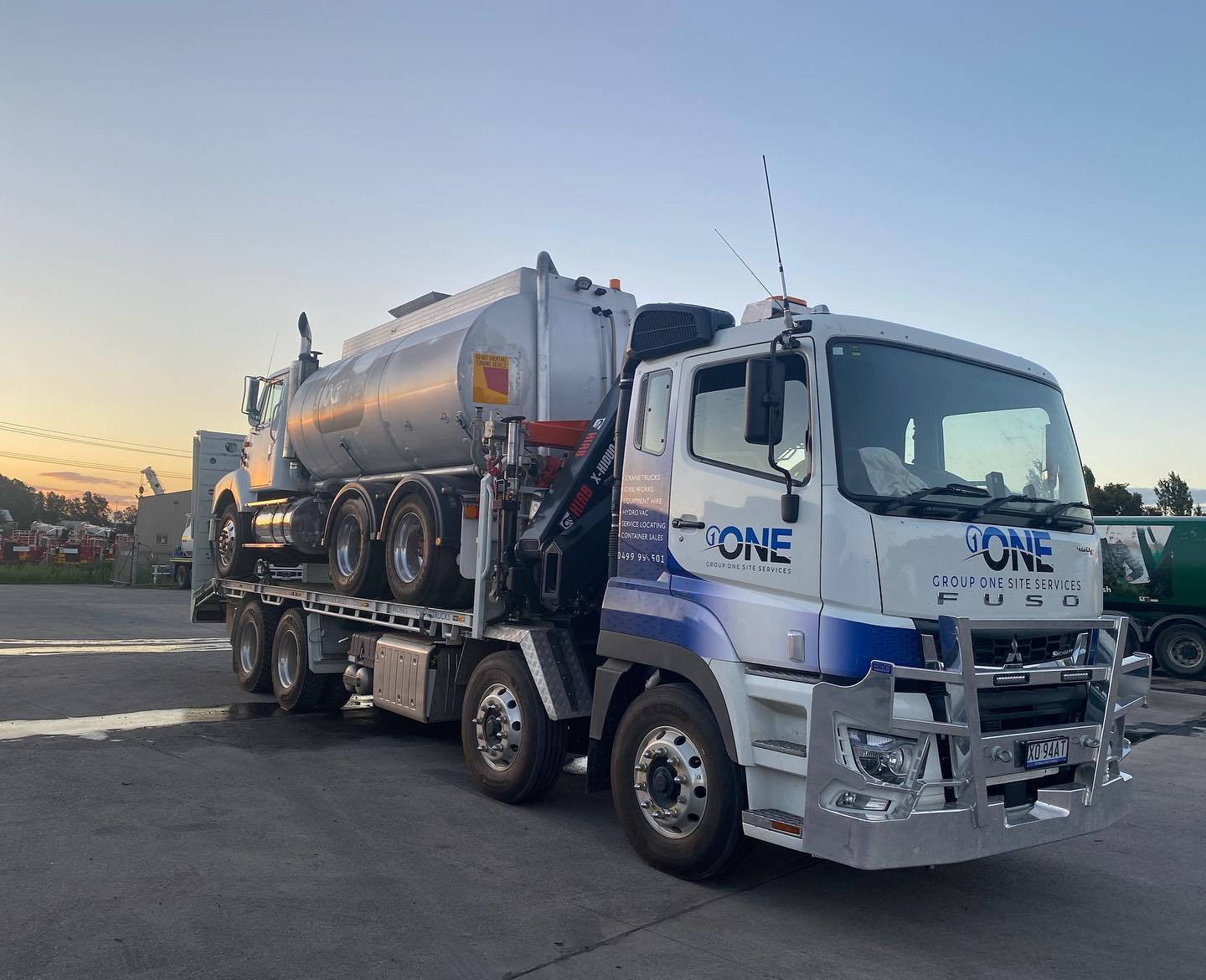 Water Truck — One Group Industries Pty Ltd in Bathurst, NSW