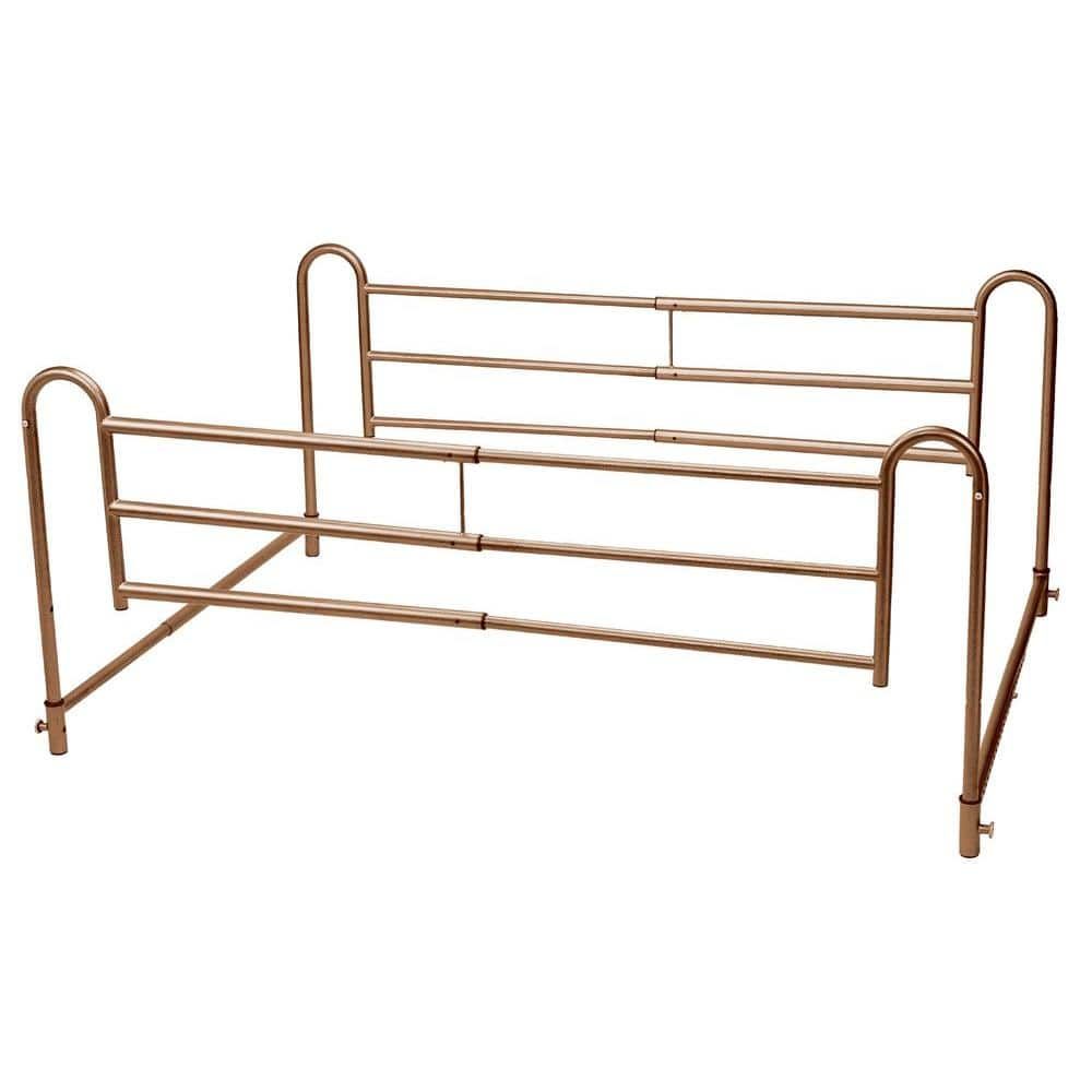 ADJUSTABLE LENGTH HOME STYLE BED RAIL