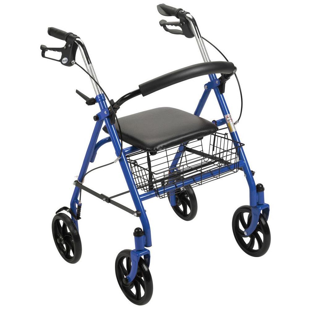 DURABLE 4 WHEEL ROLLATOR WITH 7.5