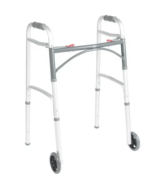 FOLDING WALKER, TWO BUTTON WITH 5