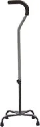 A close up of a cane on a white background.