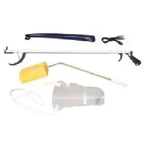 There are many different types of tools on a white background.