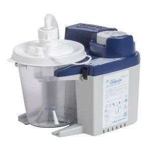 It is a vacuum cleaner with a cup attached to it.
