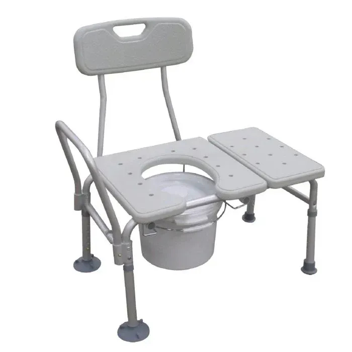 COMBINATION TRANSFER BENCH COMMODE