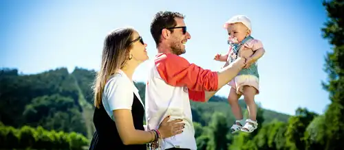 Parents with young child Parents with young child