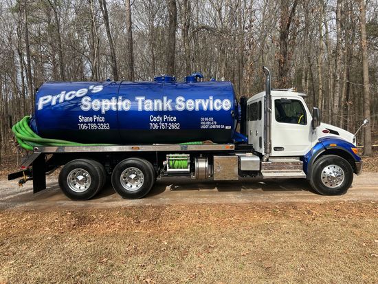Price's Septic Tank Commerce GA 