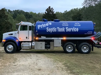 Price’s septic tank truck. Price’s septic tank truck.