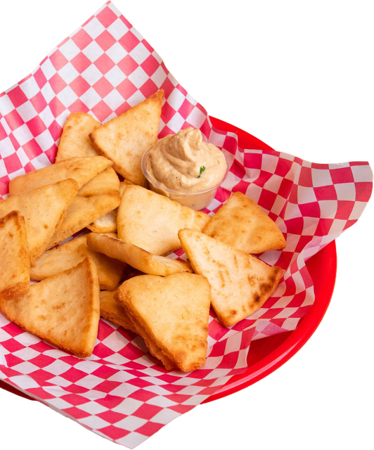 Pita Chips and Hummus