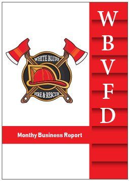 A white bluff fire and rescue monthly business report