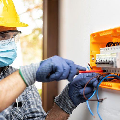 Electrician at Work | Sturgis, MI | Prime Quality Electric, LLC