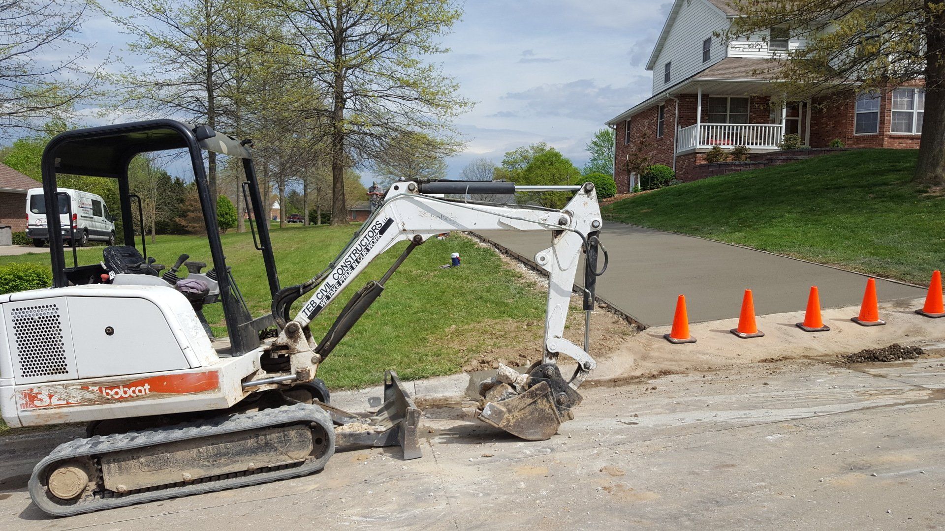 Residential Concrete Driveway