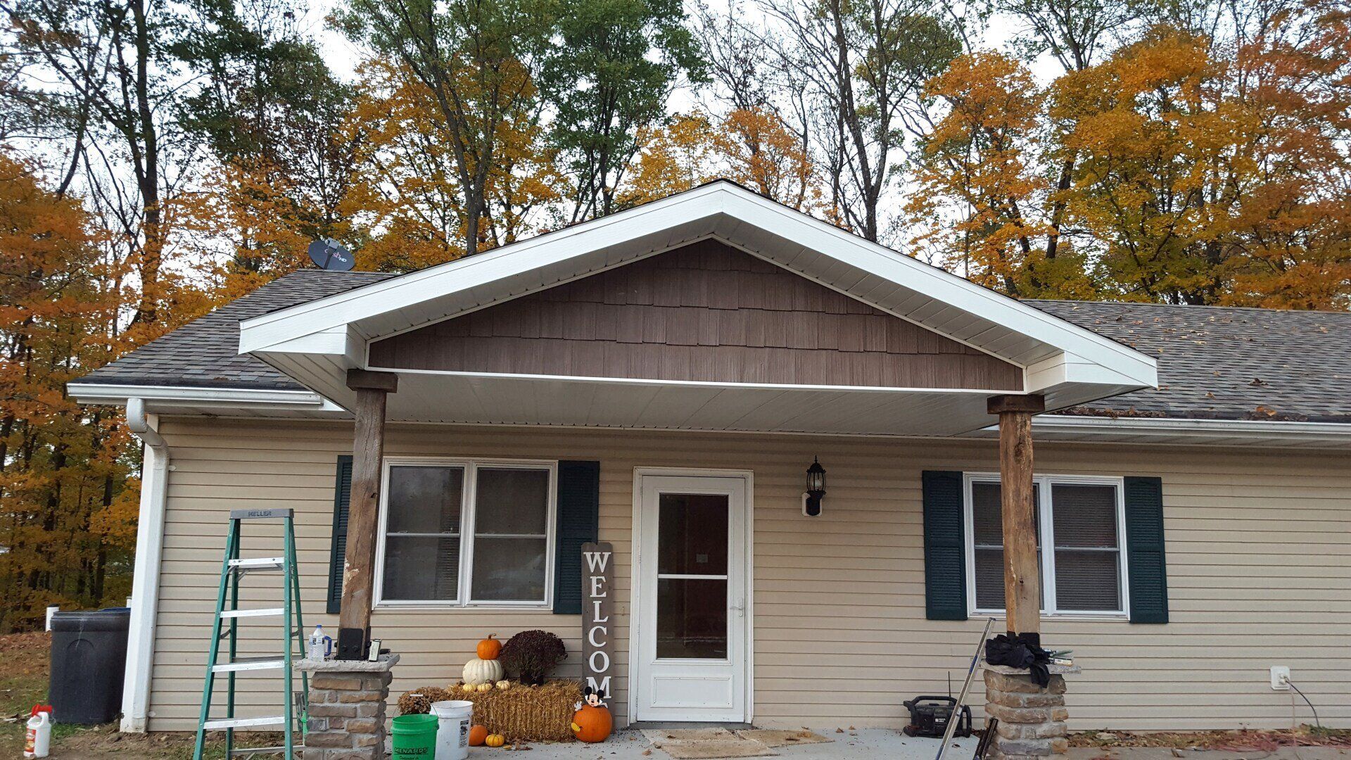 Residential Covered Porch Remodel