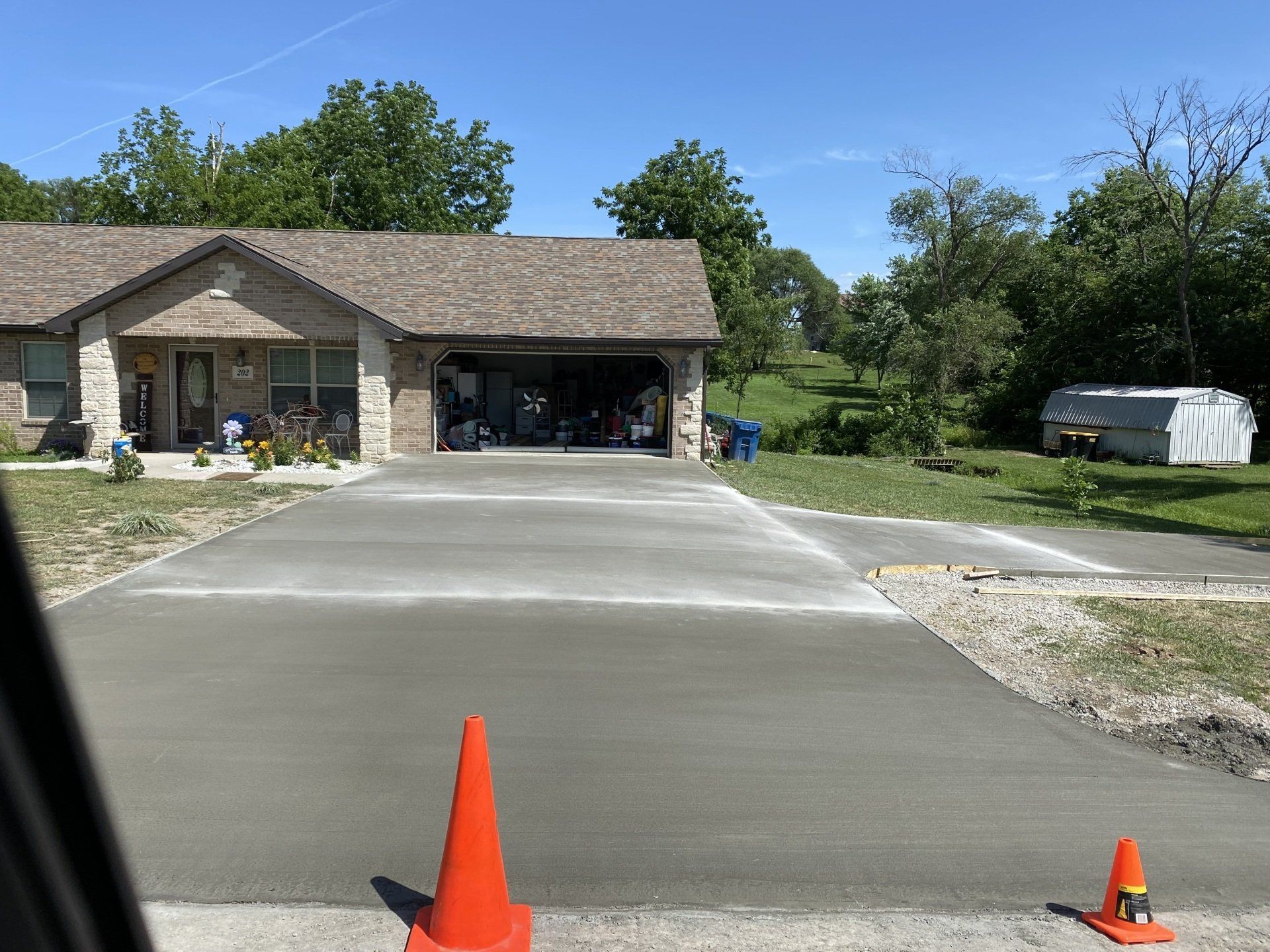 Residential Concrete Driveway