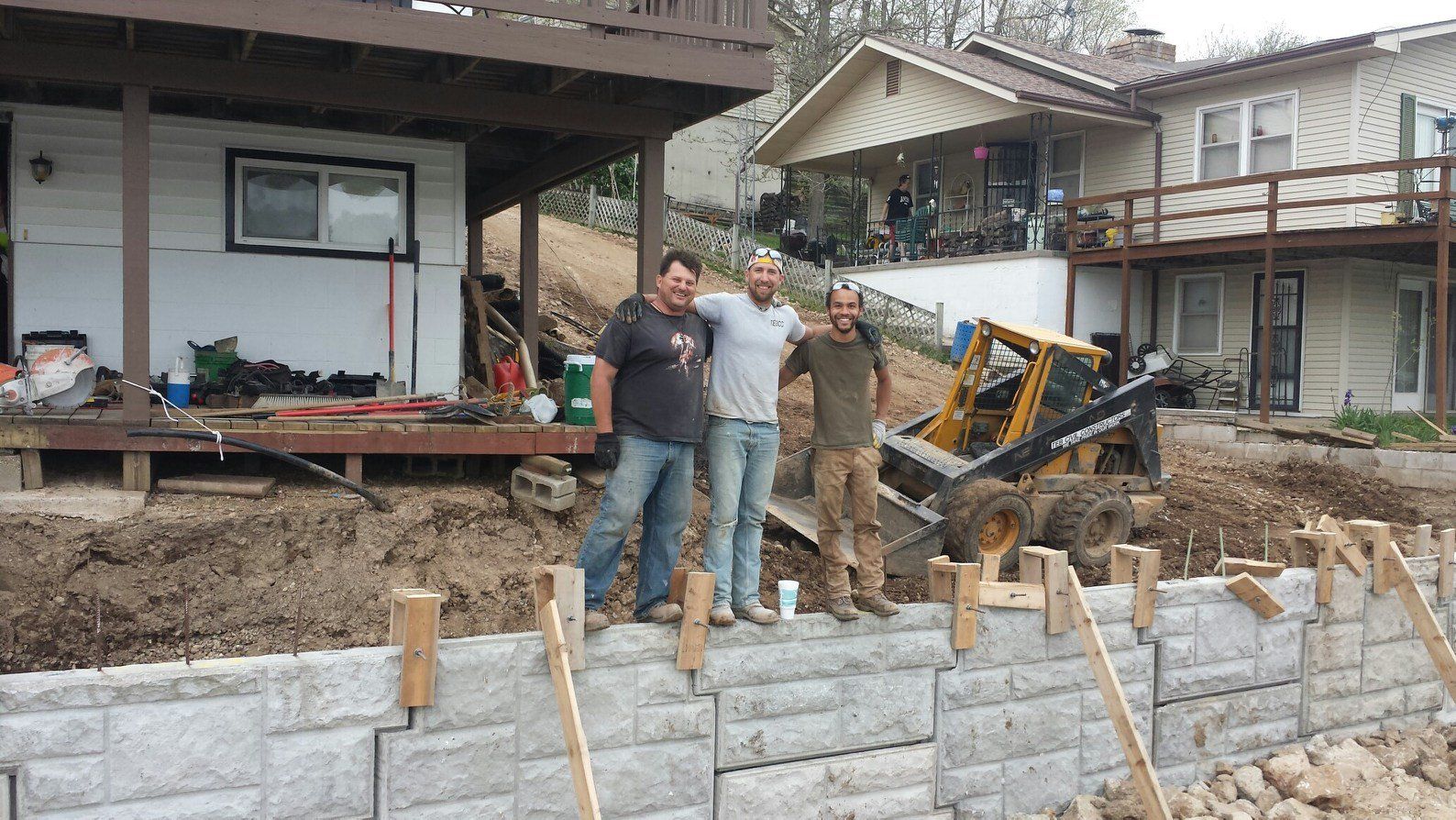 Residential MSE Panel Wall