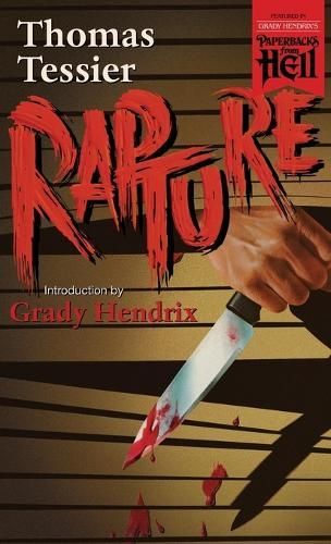Book cover for “Razor” by Thomas Tessier and Grady Hendrix, with a bloody knife and bold red title text.