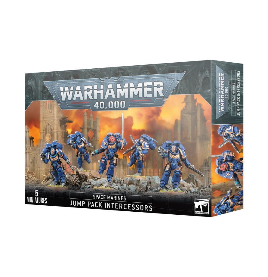 Space Marines Assault Intercessor with Jump Packs