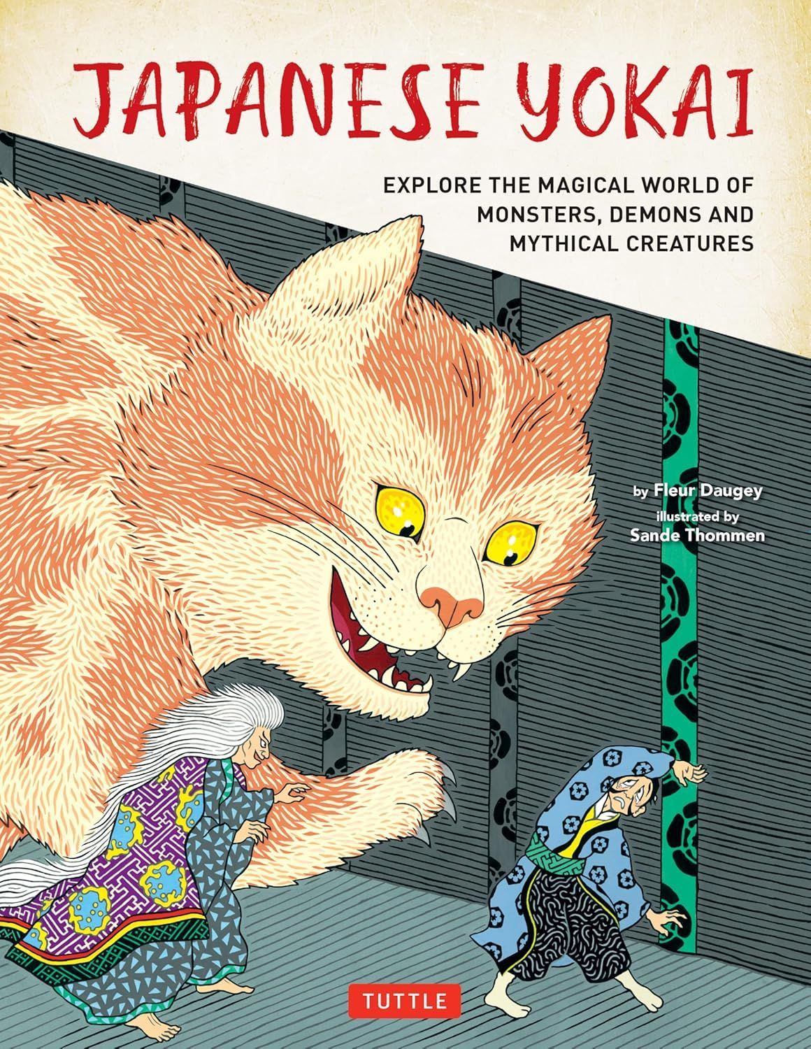 Japanese Yokai by Fleur Daugey and illustrated by Sande Thommen