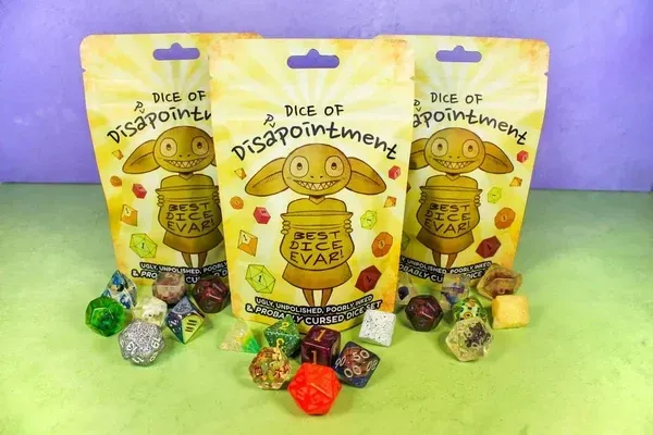 Dice of Disappointment Bag