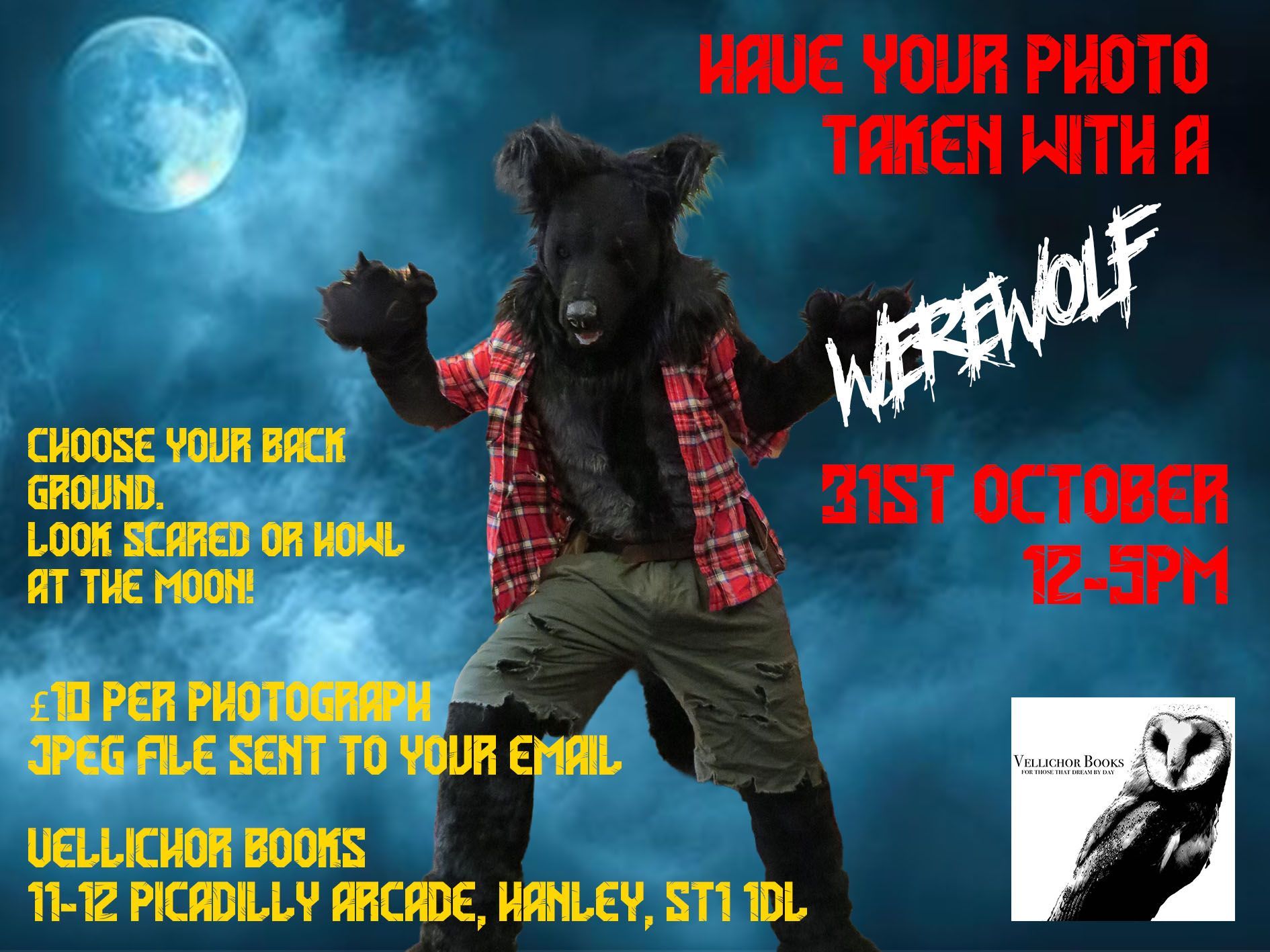 Photo with a Werewolf Pre-Booking