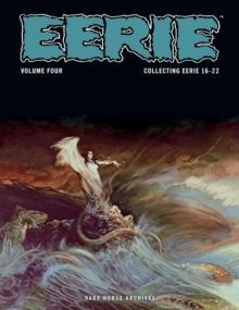 FERI volume four book cover with a dragon-like creature rising from churning water under a dark sky