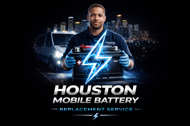 On-site car battery replacement for a dead battery