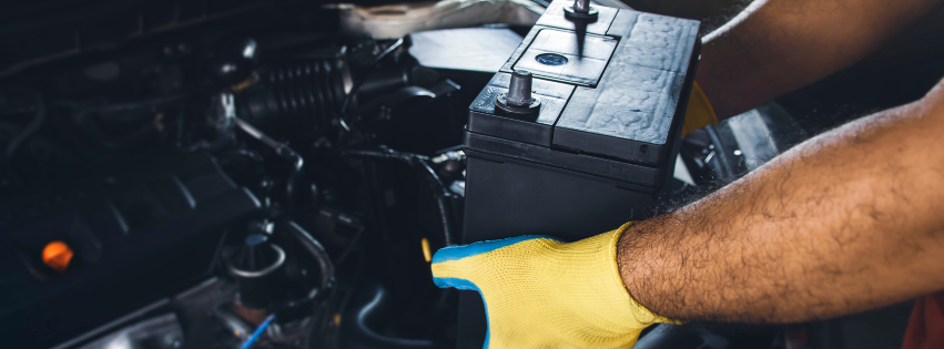 AGM car battery used for modern vehicle electrical systems