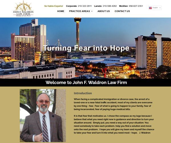 Law & Attorney Web Design