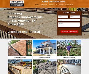 construction contractor websites